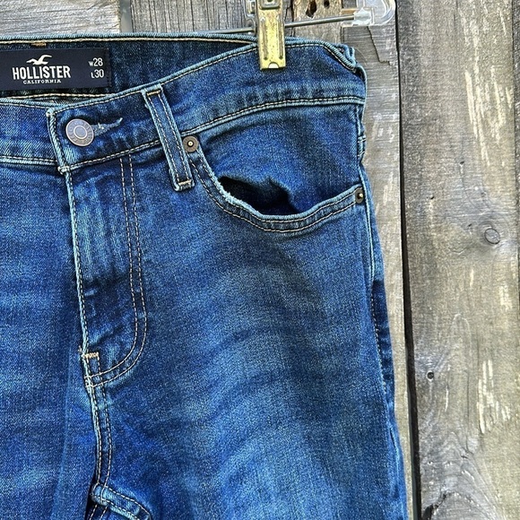 Hollister Slim Straight Epic Flex Jean size 28x30 - Picture 4 of 9